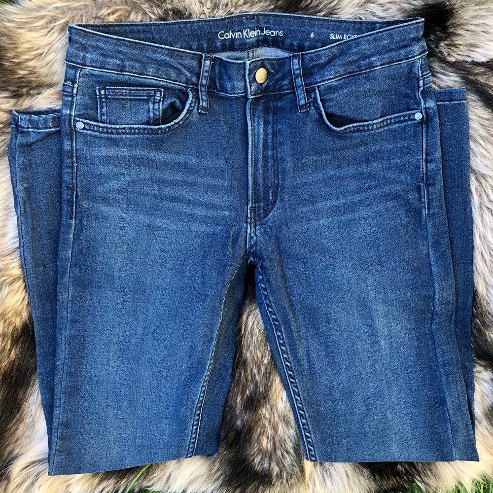 Calvin Klein Slim Boyfriend Jeans